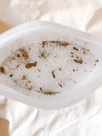 Scented Epsom Salt Bath Soak.